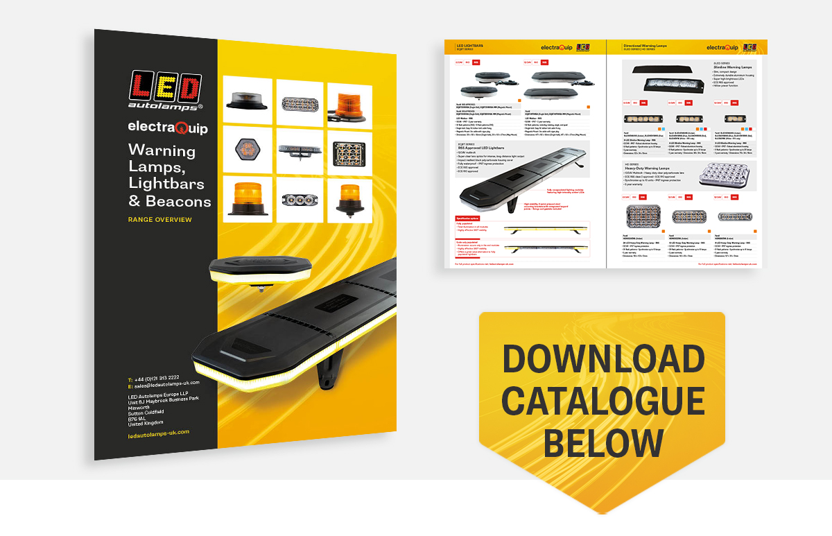 New Warning Lamps Range Overview Catalogue